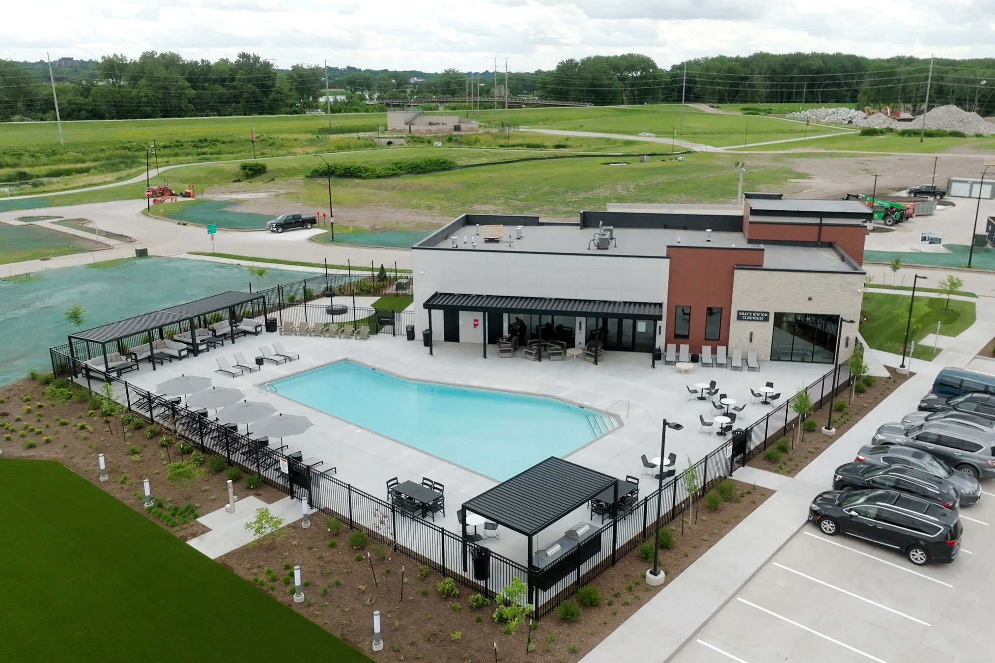 Gray’s Station community clubhouse in Downtown Des Moines